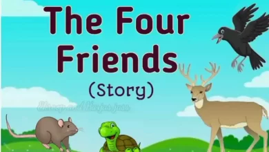 قصة الاصدقاء الاربعة